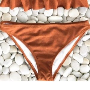 CupShe Orange Bikini Bottom